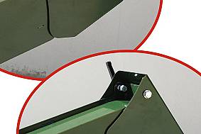 Verstellbarer Auswurf