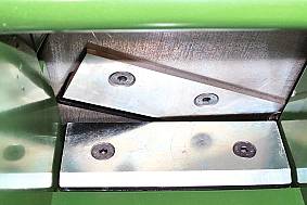 Schneide mit Gegenschneide