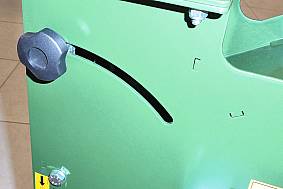 Schnellverstellung Sieb