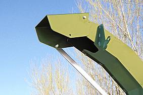 Verstellbarer Auswurf