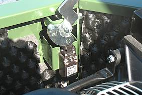 Blockierung Rotor für Messerwartung