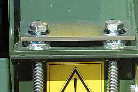 Wartungszugang Rotor