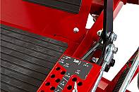 Fußaushebung Mähdeck