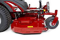 Stabiles Mähgehäuse mit Verschleißkante