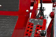 Höhenverstellung über Steckbolzen